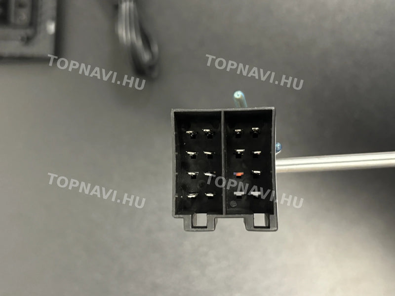 Smart Fortwo W451 FL 2010-2015 9" Android Multimedia head unit - csatlakozó