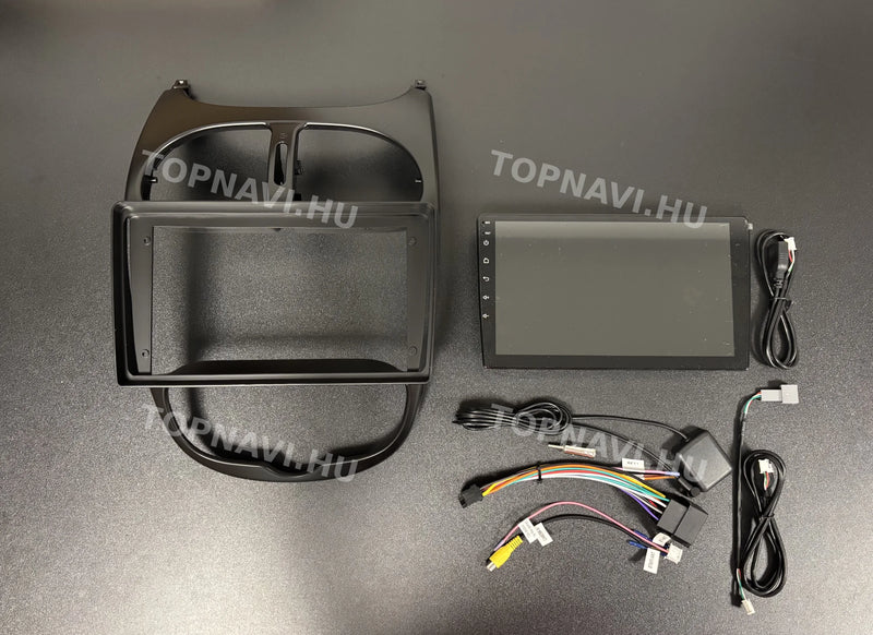 Peugeot 206 1998- 2010 9" Android Multimedia Head Unit - eleje