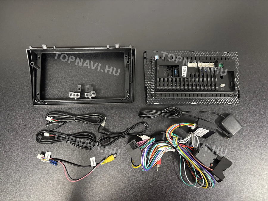 Peugeot 407 2004-2011 9" Android multimedia car radio touchscreen head unit - Hátulja