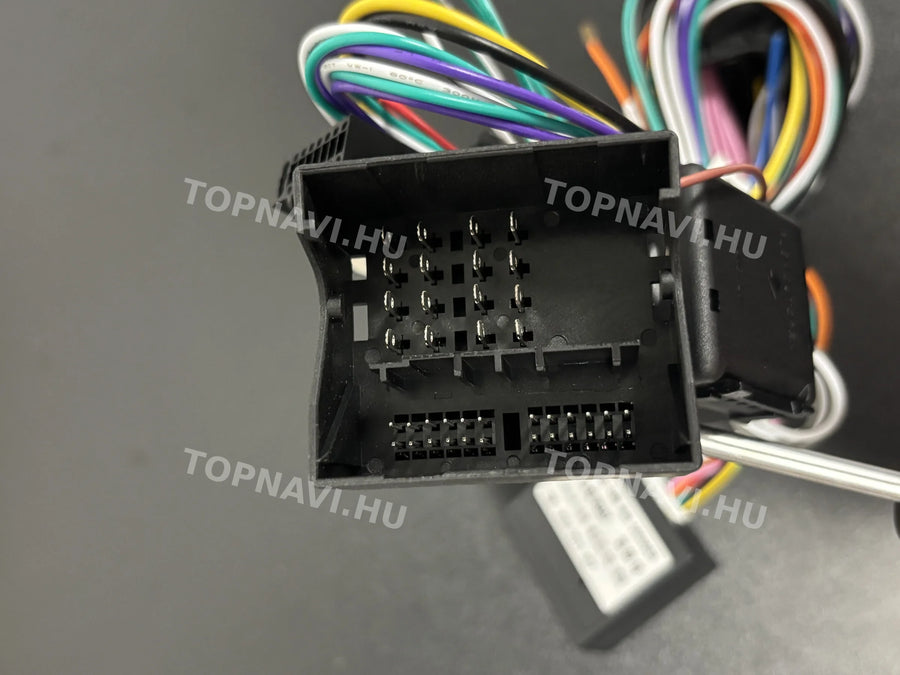 Peugeot 407 2004-2011 9" Android multimedia car radio touchscreen head unit - Csatlakozó