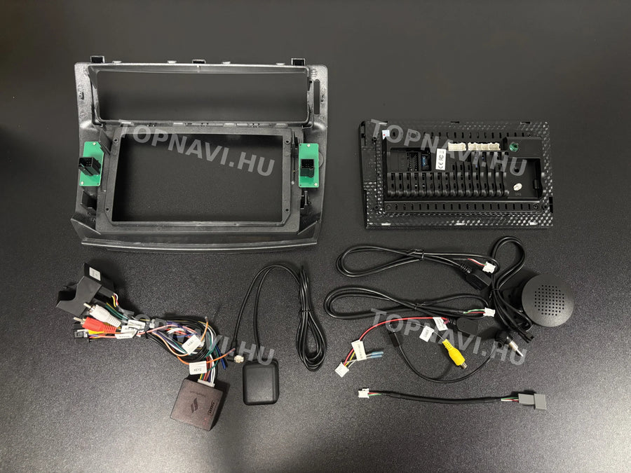 Citroen C4 2004-2010 9" Android multimedia car radio touch screen head unit - Hátulja