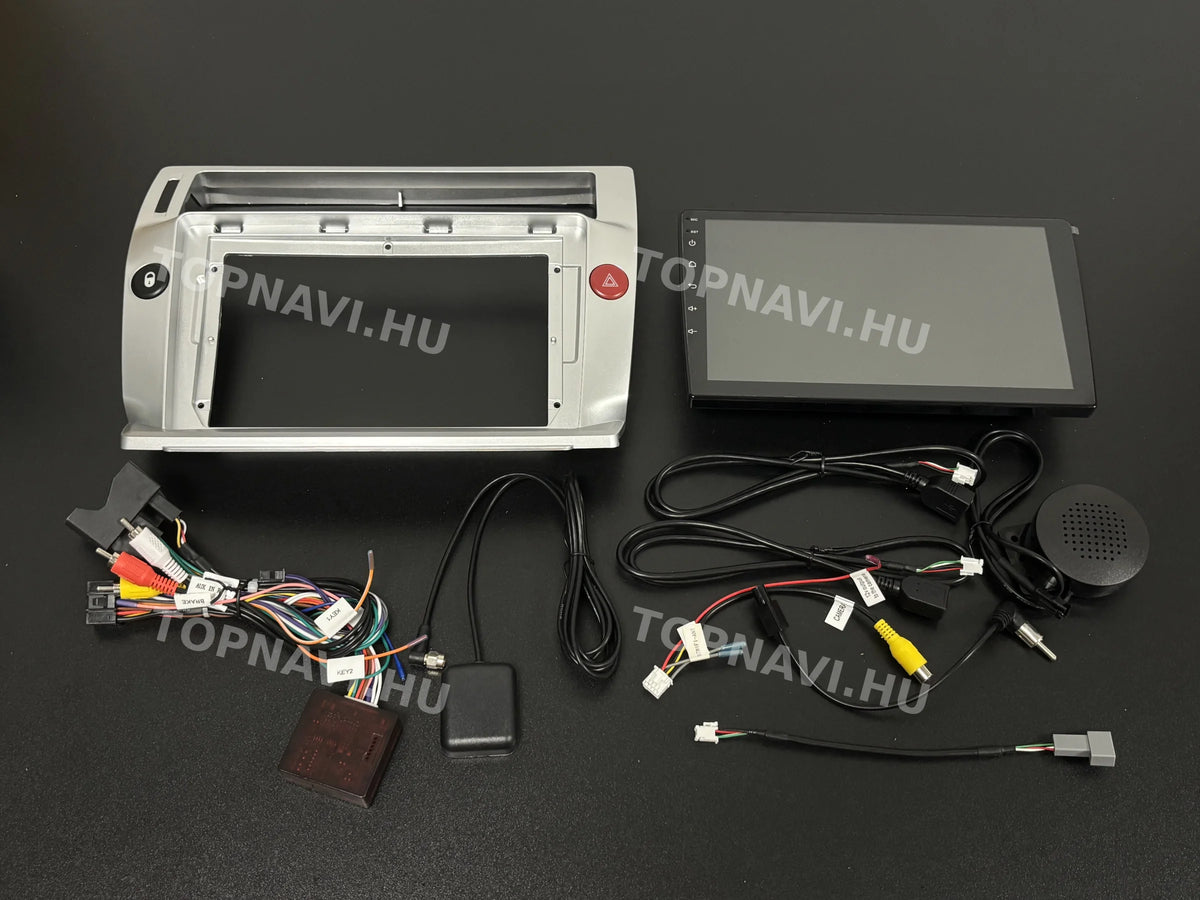 Citroen C4 2004-2010 9" Android Multimedia Head Unit - Eleje
