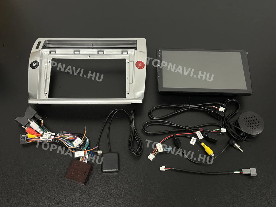 Citroen C4 2004-2010 9" Android multimedia car radio touch screen head unit - Eleje