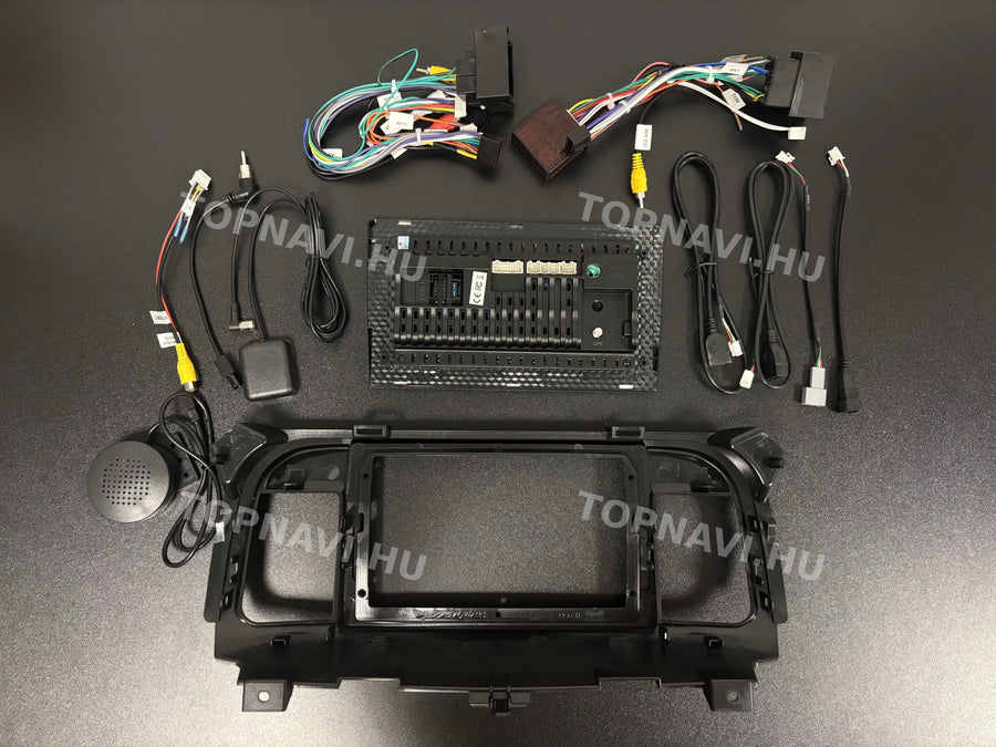 Citroen Jumpy 2016-2021 9" Android multimedia car radio touch screen head unit - Hátulja