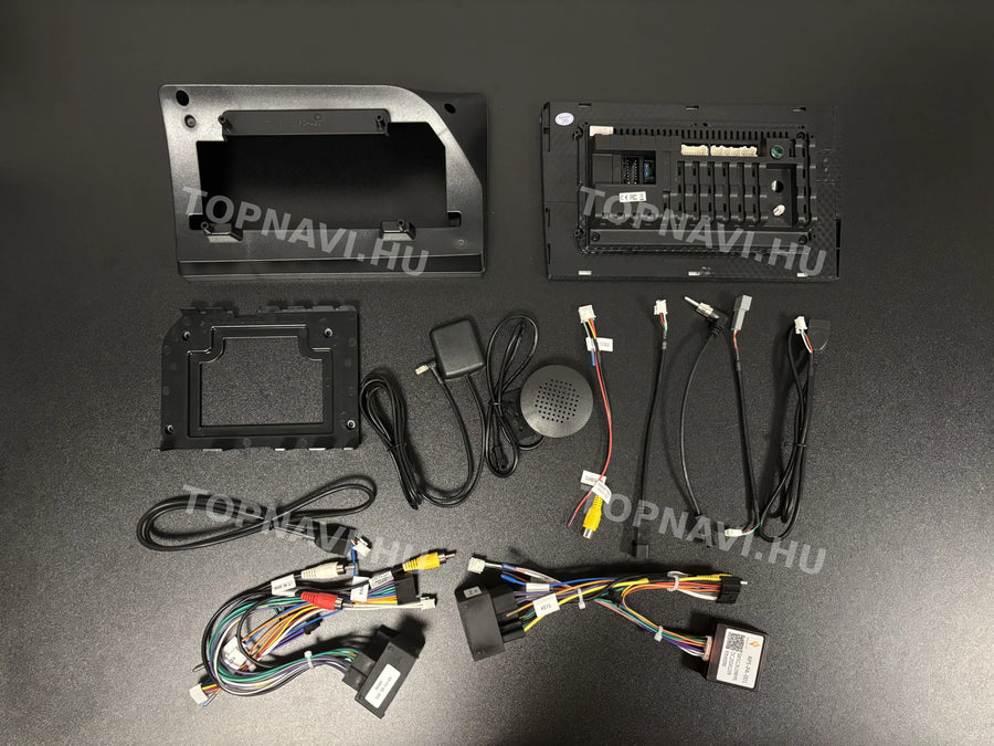 Citroen C5 2008-2017 10.1" Android multimedia car radio touch screen head unit - Hátulja