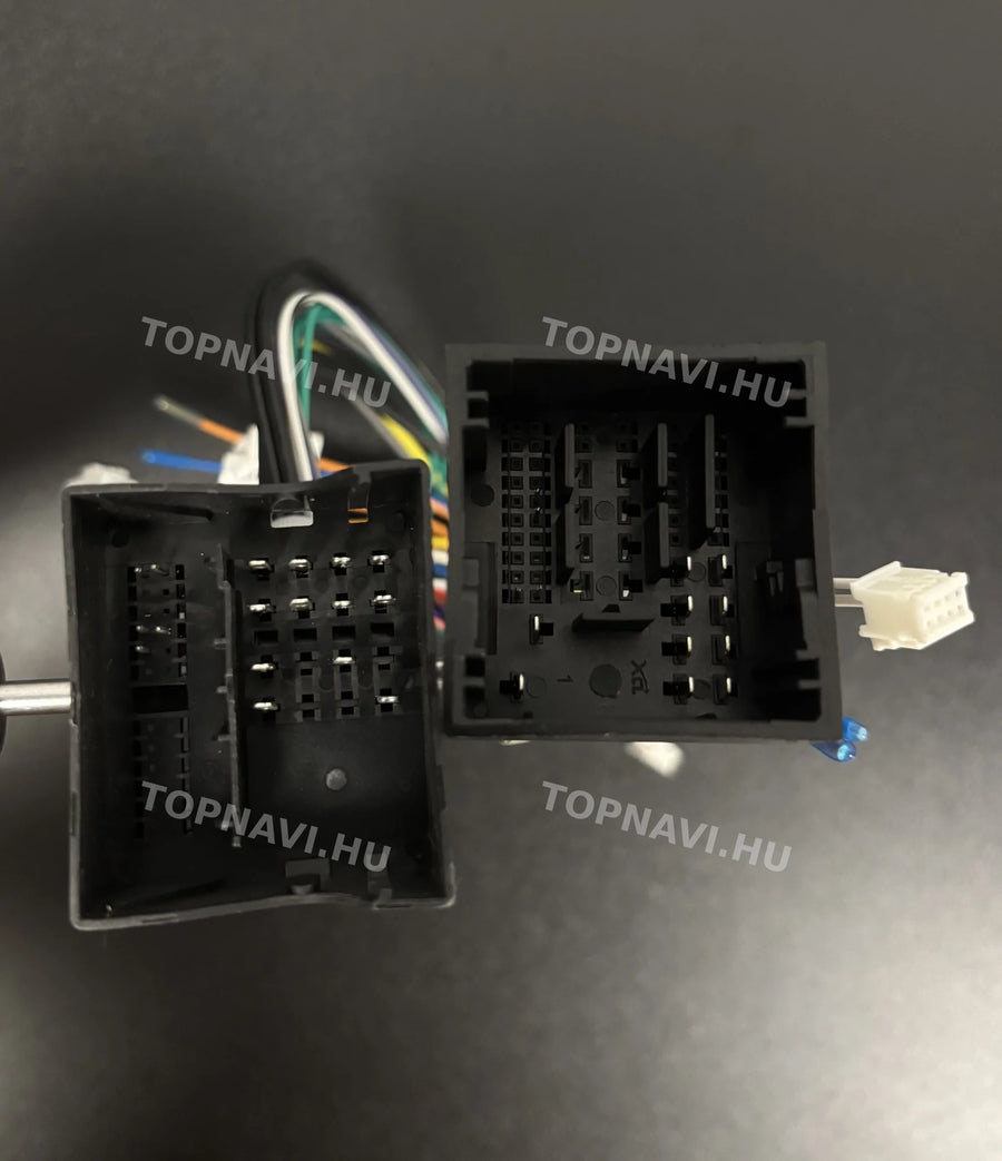 Citroen C5 2008-2017 10.1" Android multimedia car radio touch screen head unit - Csatlakozó
