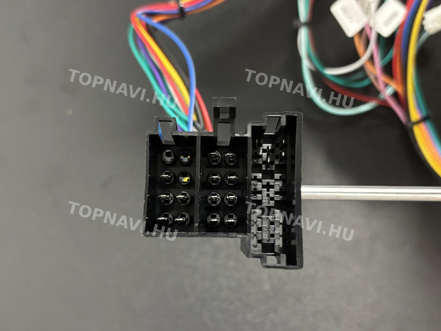 Renault Megane 2 2002-2008 9" Android multimedia car radio touchscreen head unit - Csatlakozó
