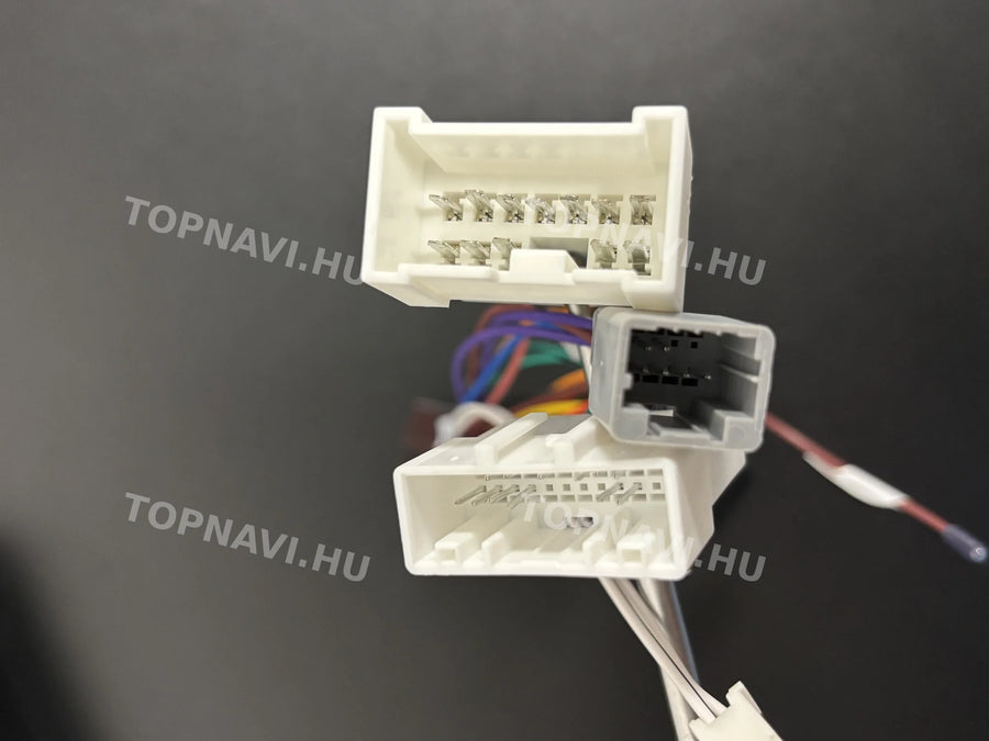Dacia Duster 2014-2017 9" Android multimedia car radio touch screen head unit - Csatlakozó