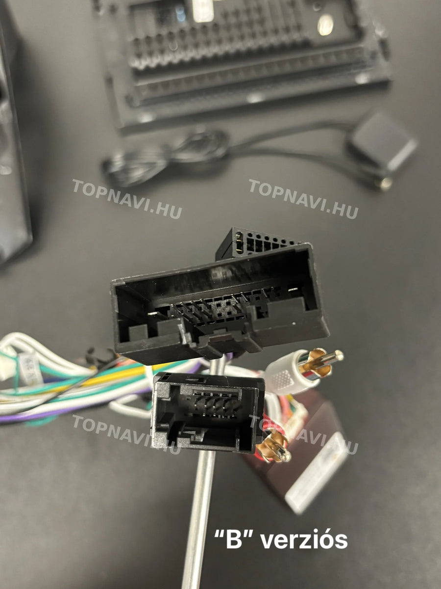 Ford Fiesta MK7 2009-2017 9" Android multimedia car radio touchscreen head unit - Csatlakozó