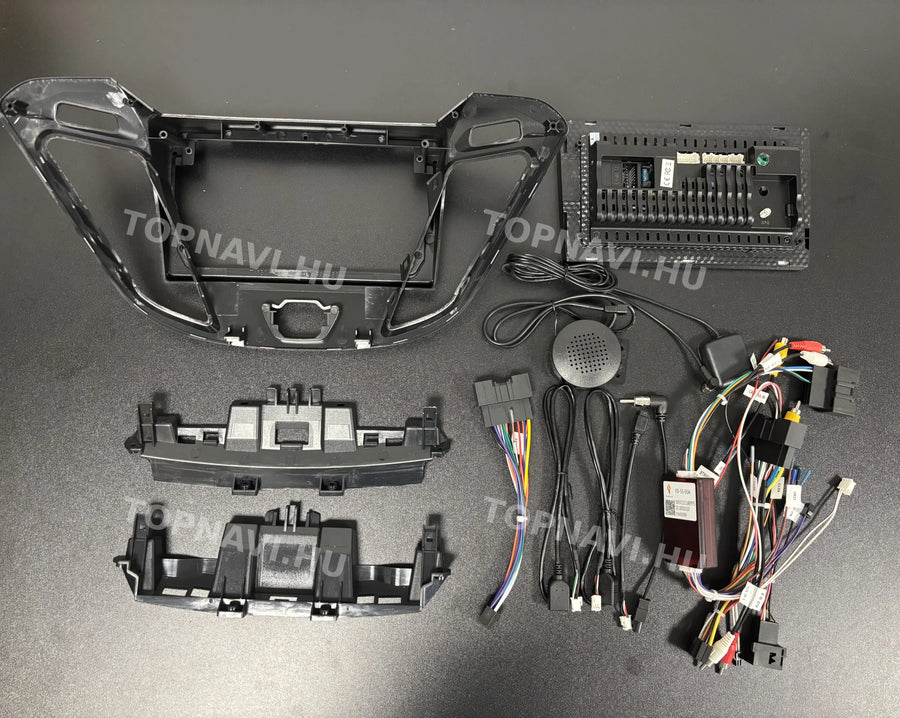 Ford Transit Tourneo / Custom 2012-2022 9" Android multimedia car radio touchscreen head unit - Hátulja