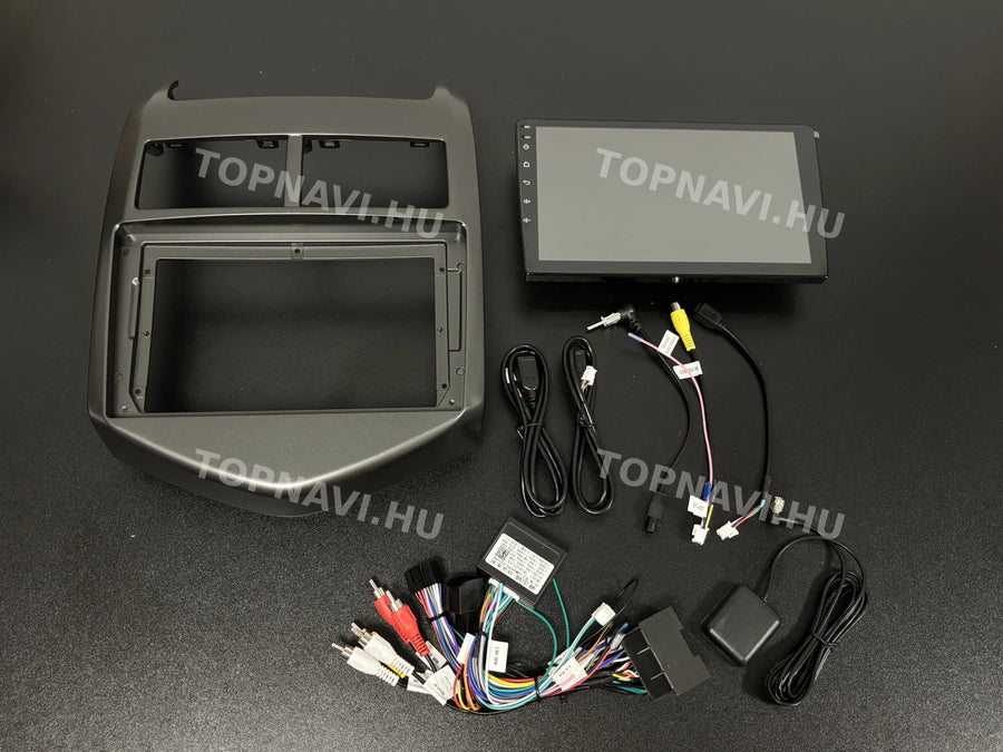 Chevrolet Aveo 2011-2015 9" Android multimedia car radio touchscreen head unit - Eleje