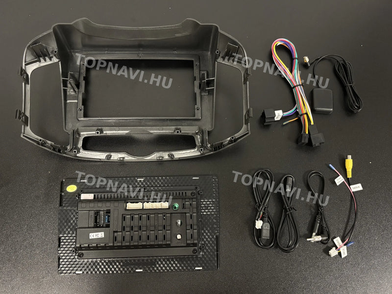 Chevrolet Captiva 2011-2016 10.1" Android Multimedia Head Unit - hátulja