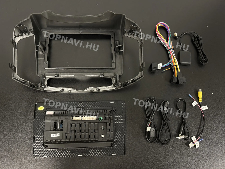 Chevrolet Captiva 2011-2016 10.1" Android multimedia car radio touchscreen head unit - Hátulja