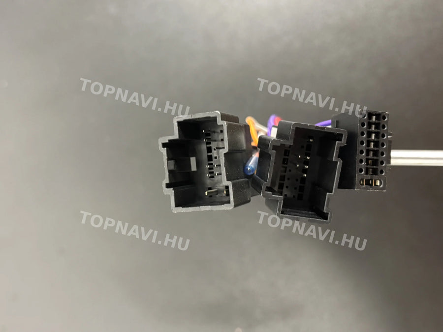 Chevrolet Captiva 2011-2016 10.1" Android multimedia car radio touchscreen head unit - Csatlakozó