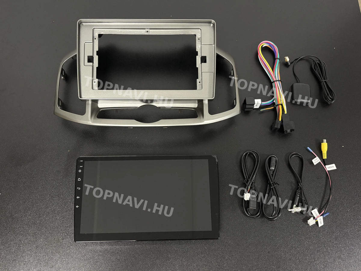 Chevrolet Captiva 2011-2016 10.1" Android Multimedia Head Unit - Eleje