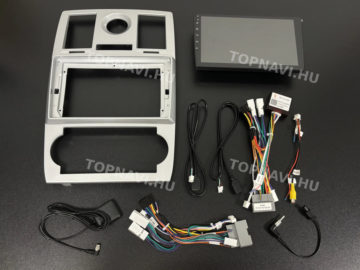 Chrysler 300C 2003-2010 9" Android Multimedia head unit - Eleje