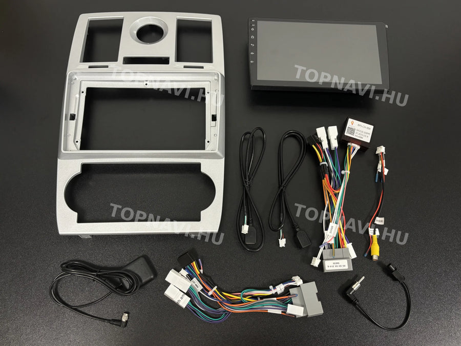 Chrysler 300C 2003-2010 9" Android multimedia car radio touchscreen head unit - Eleje