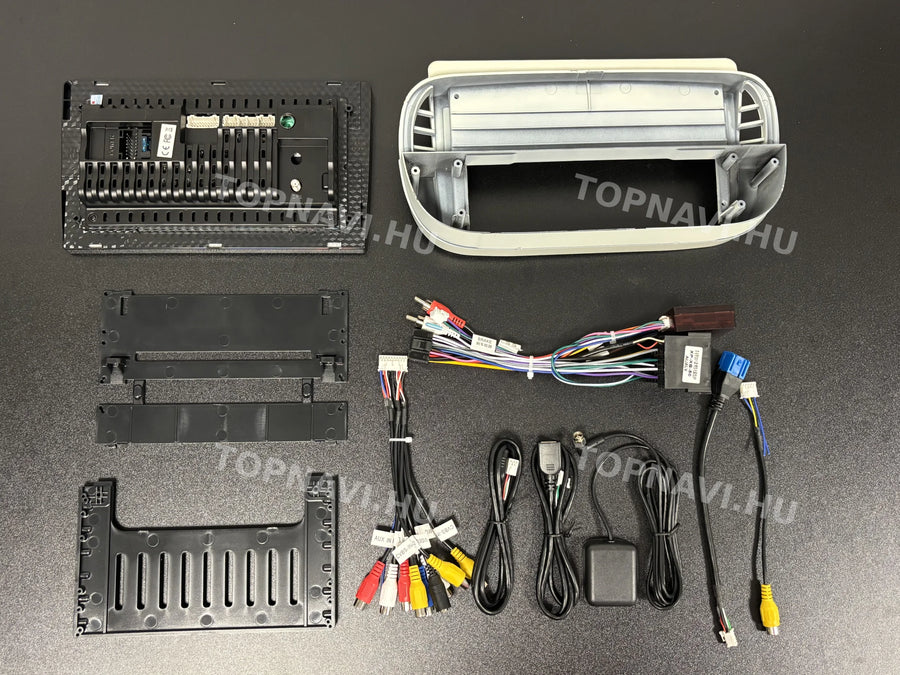 Fiat Abarth 500 2007–2016 9" Android multimedia car radio touch screen head unit - Hátulja