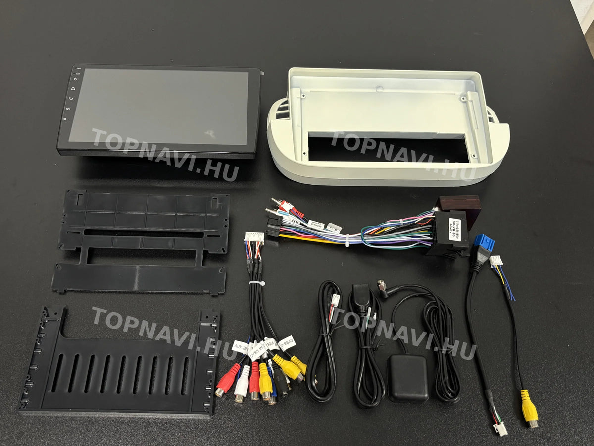 Fiat Abarth 500 2007–2016 9" Android multimedia car radio touch screen head unit - Eleje