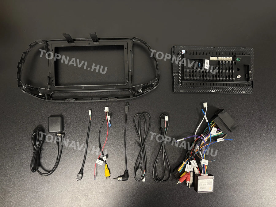Fiat Doblo 2015-2019 9" Android multimedia car radio touchscreen head unit - Hátulja