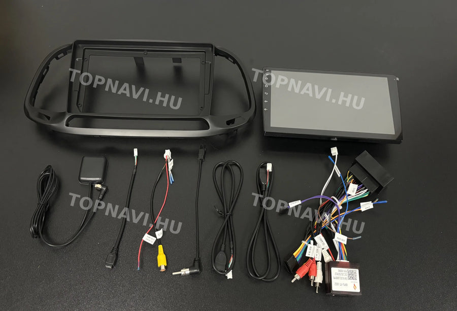 Fiat Doblo 2015-2019 9" Android multimedia car radio touchscreen head unit - Eleje