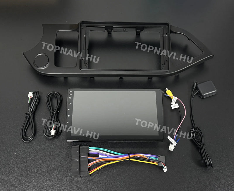 Kia Picanto 2011-2017 9" Android multimedia car radio touchscreen head unit - eleje