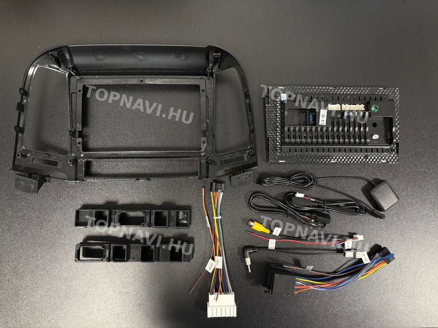 Hyundai Santa Fe 2006-2012 9" Android multimedia car radio touchscreen head unit - Hátulja