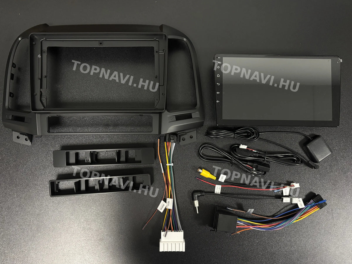 Hyundai Santa Fe 2006- 2012 9" Android Multimedia Head Unit - Eleje