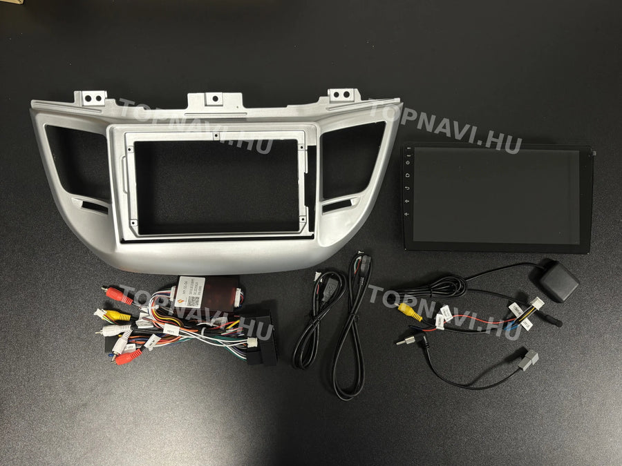 Hyundai Tucson 3 2015-2019 9" Android multimedia car radio touchscreen head unit - Eleje