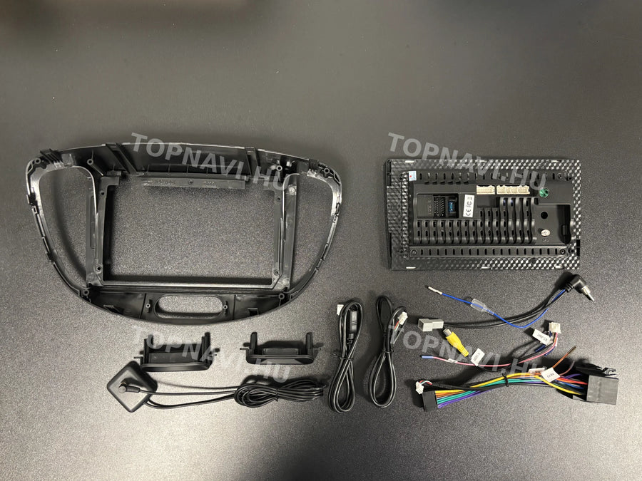 Hyundai i10 2007-2013 9" Android multimedia car radio touchscreen head unit - Hátulja