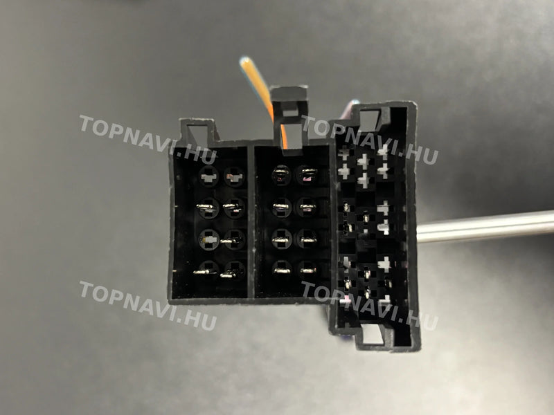 Hyundai i10 2007- 2013 9" Android Multimedia Head Unit - csatlakozó