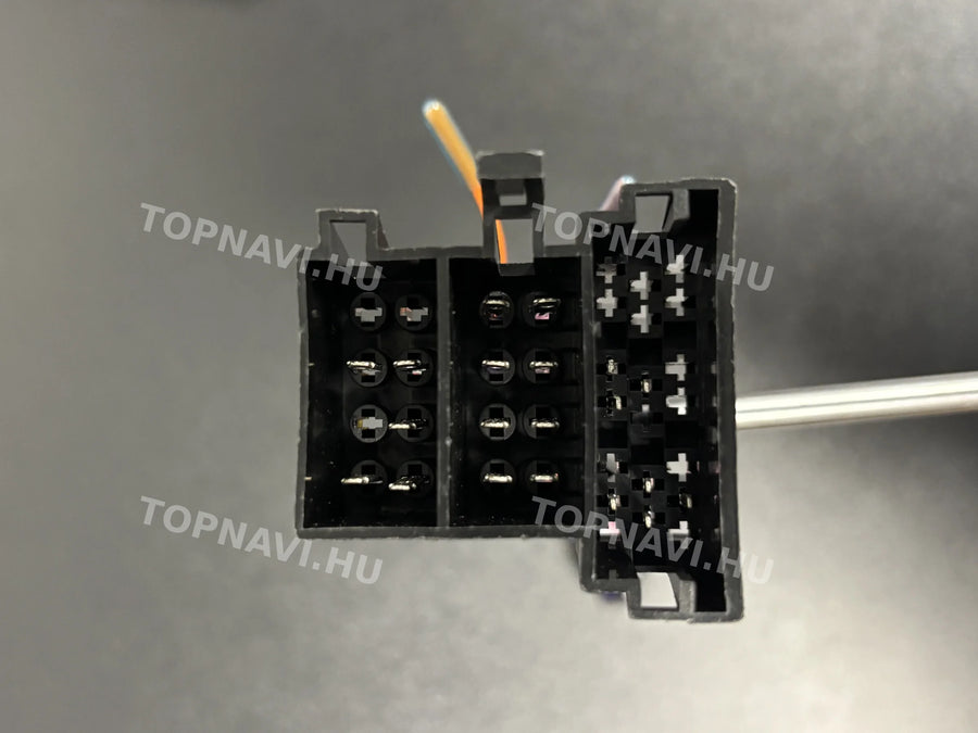 Hyundai i10 2007-2013 9" Android multimedia car radio touchscreen head unit - Csatlakozó