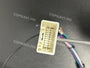 Mitsubishi Pajero 4 2006-2021 9" Android multimedia car radio touchscreen head unit - Csatlakozó