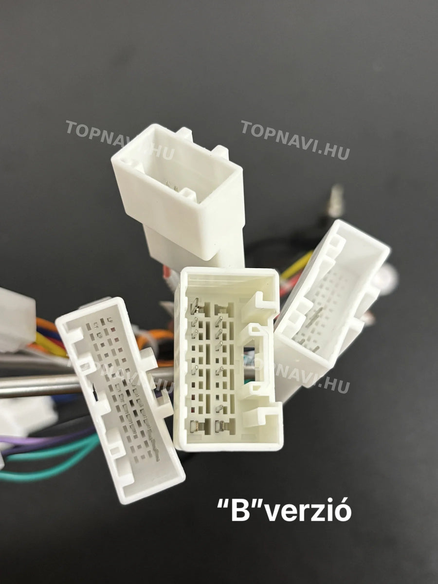 Toyota Avensis 3 T27 2009-2018 9" Android multimedia car radio touchscreen head unit - Csatlakozó