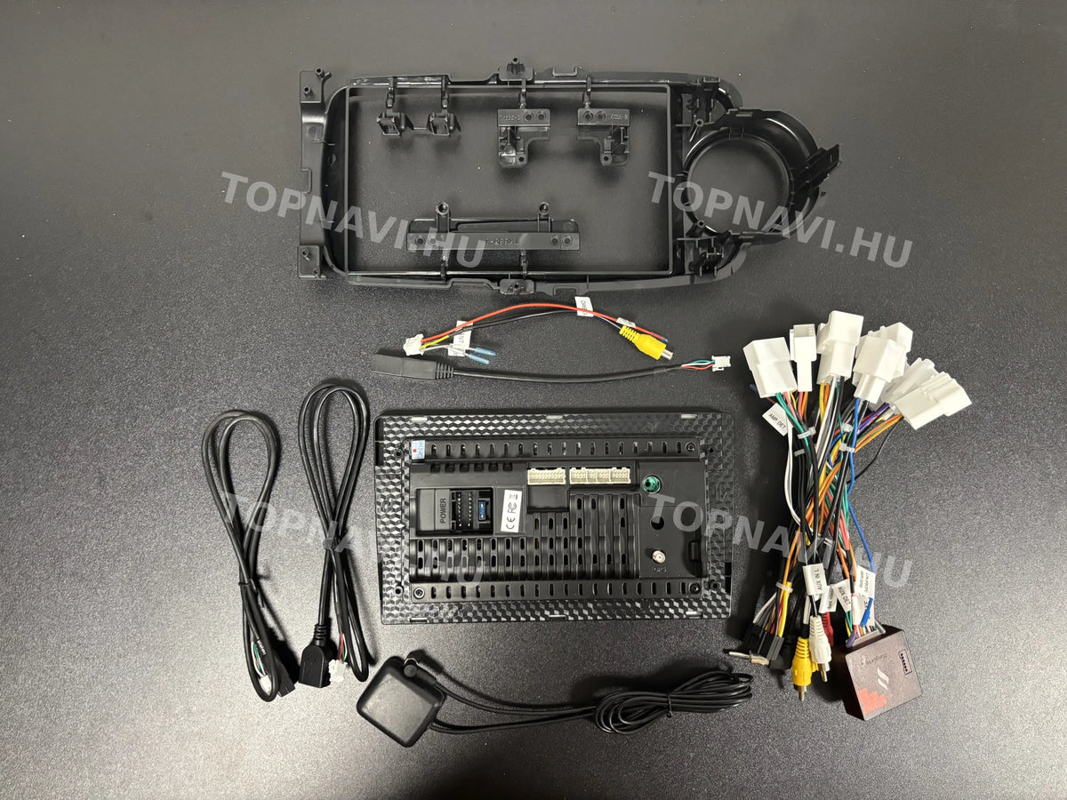 Toyota Yaris 2010- 2017 9" Android Multimedia Head Unit - Hátulja