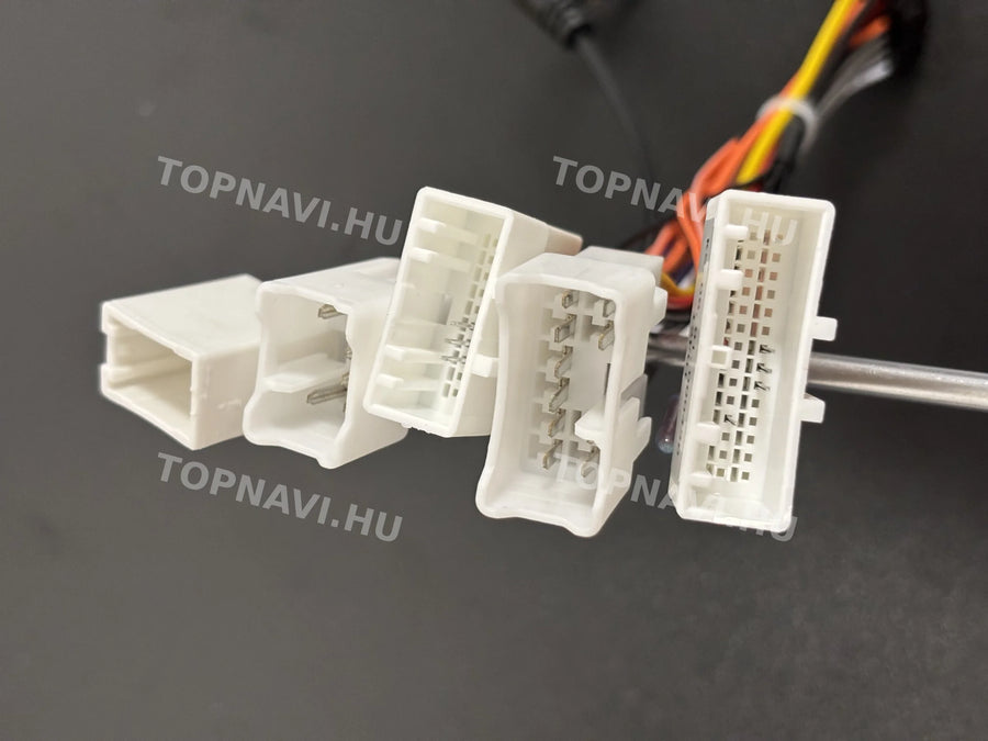 Toyota Rav-4 2 XA30 2005-2012 9" Android multimedia car radio touchscreen head unit - Csatlakozó