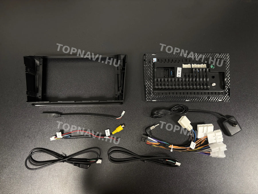 Toyota Avensis 2 T25 2003-2008 9" Android multimedia car radio touchscreen head unit - Hátulja