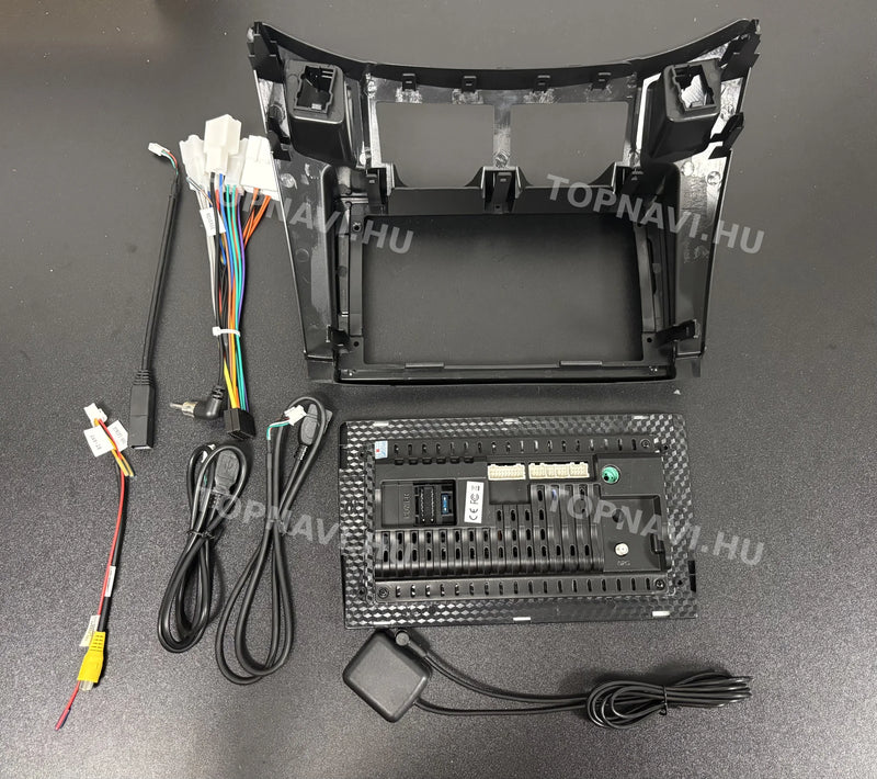 Toyota Yaris 2 2005- 2011 9" Android Multimedia Head Unit - hátulja