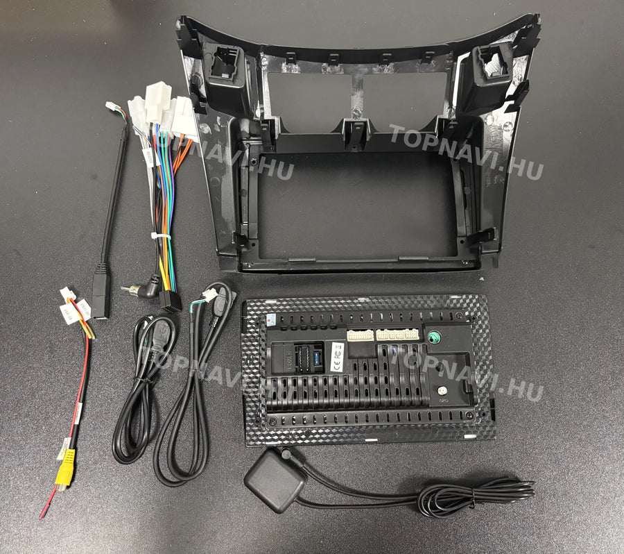 Toyota Yaris 2 2005-2011 9" Android multimedia car radio touchscreen head unit - Hátulja