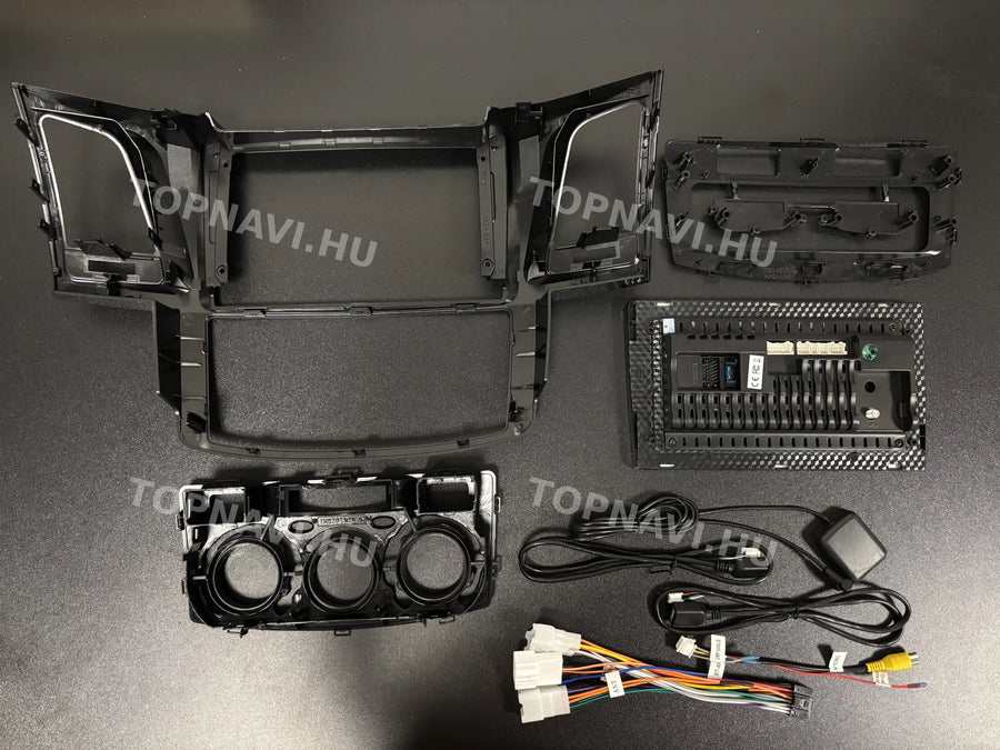 Toyota Hilux 2007-2015 9" Android multimedia car radio touchscreen head unit - Hátulja