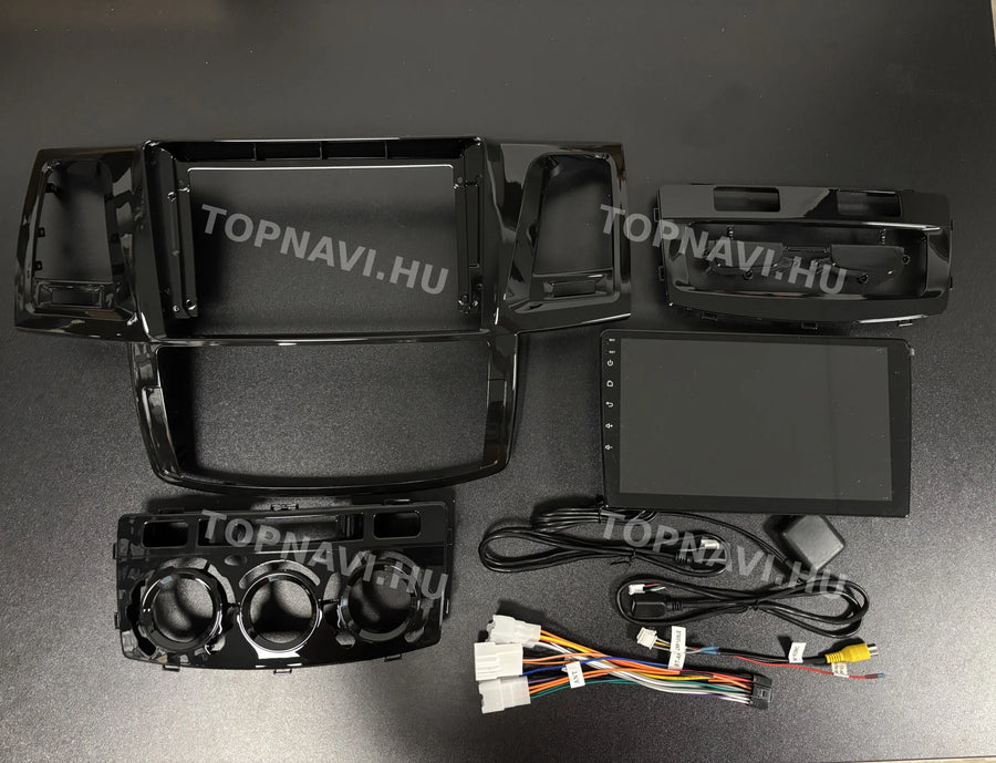 Toyota Hilux 2007-2015 9" Android multimedia car radio touchscreen head unit - Eleje