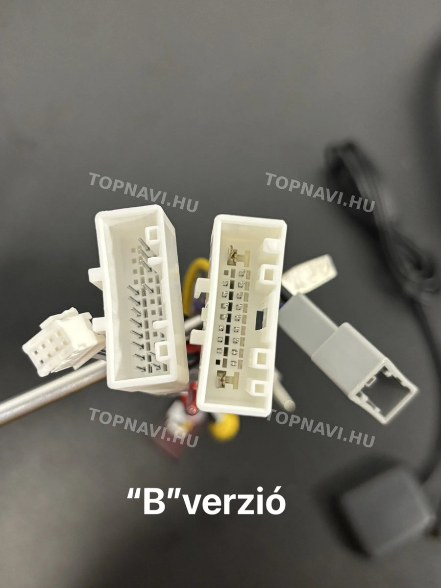 Nissan Juke YF15 2010-2019 9" Android multimedia car radio touchscreen head unit - Csatlakozó