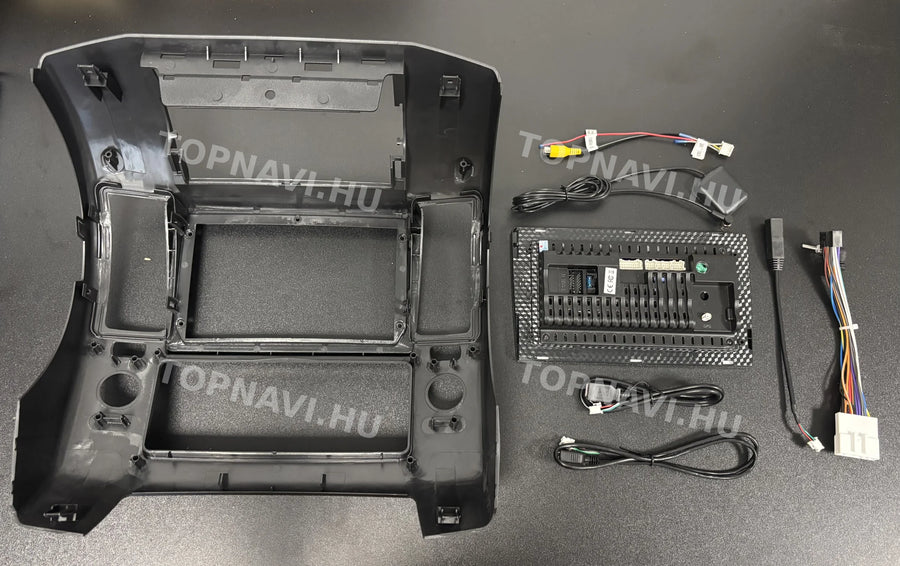 Nissan Navara 2006-2012 9" Android multimedia car radio touchscreen head unit - Hátulja