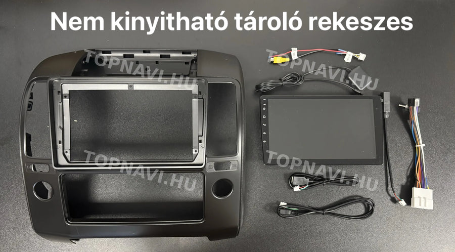 Nissan Navara 2006-2012 9" Android multimedia car radio touchscreen head unit - Eleje