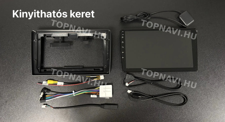 Nissan Navara 2006-2012 9" Android multimedia car radio touchscreen head unit - Eleje