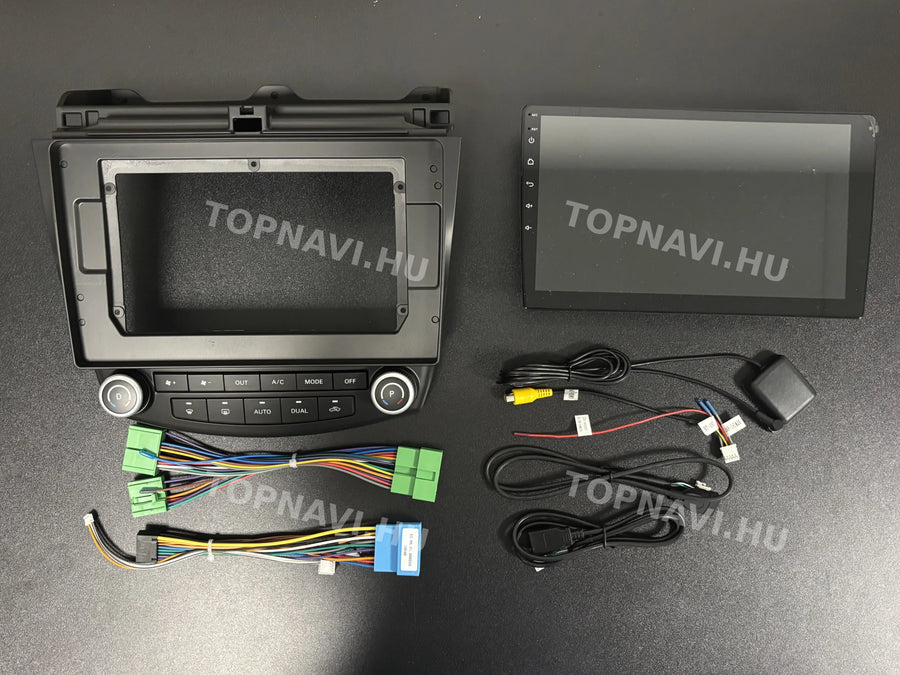 Honda Accord 7th gen 2003-2007 10.1" Android multimedia car radio touchscreen head unit - Eleje