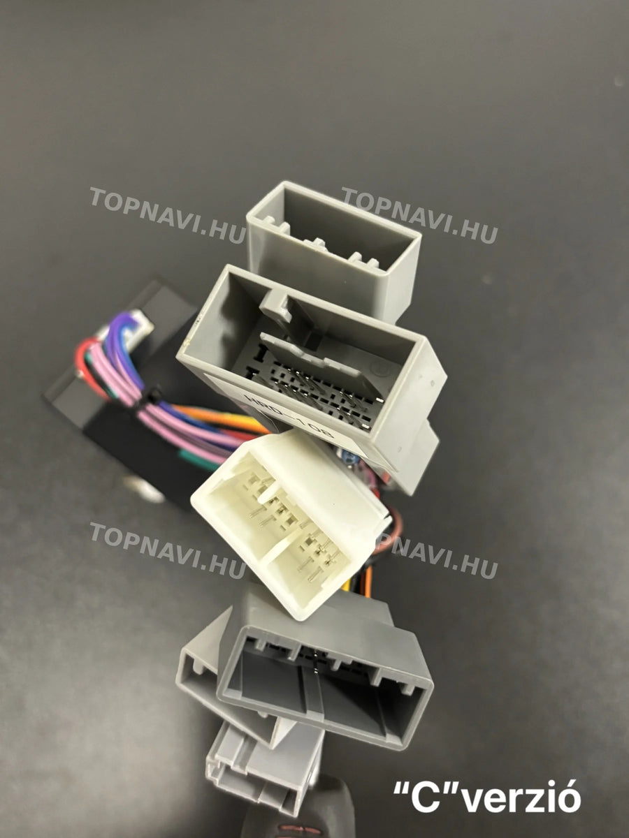 Honda CR-V 4 2013-2017 10.1" Android multimedia car radio touchscreen head unit - Csatlakozó