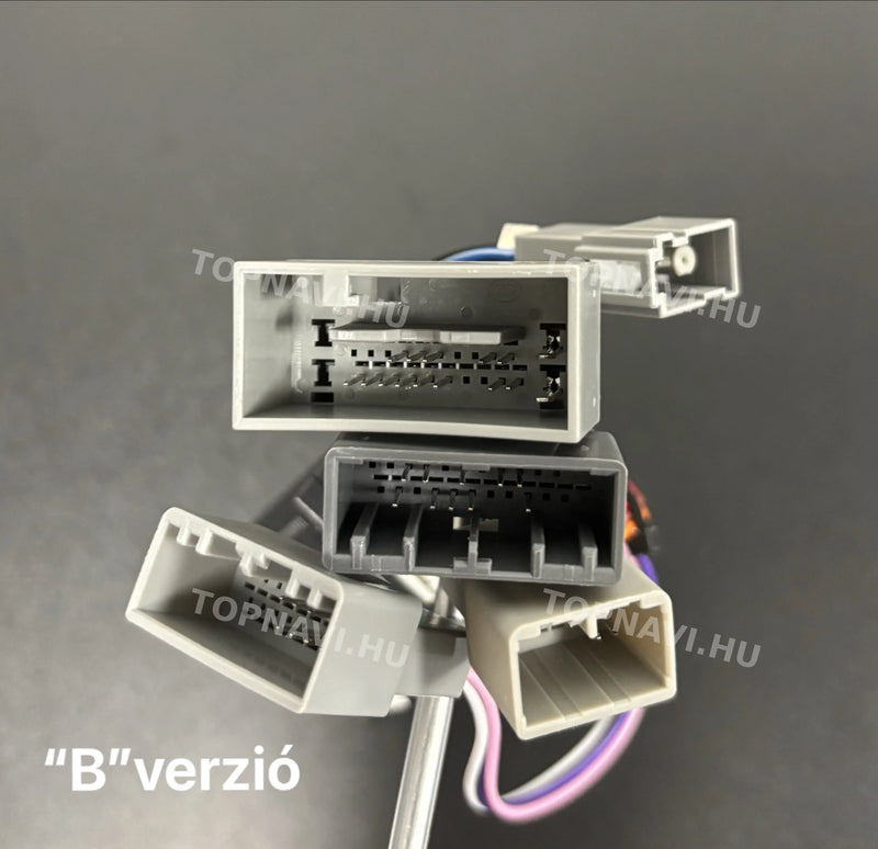 Honda CR-V 4. 10.1" 2013-2017 Android Multimedia Head Unit - csatlakozó