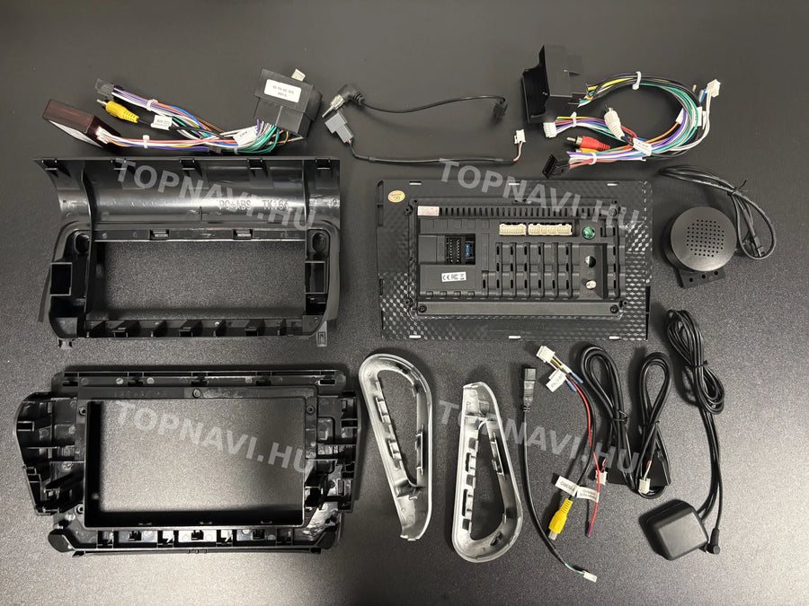 Peugeot 208 / 2008 2012-2019 10.1" Android multimedia car radio touchscreen head unit - Hátulja