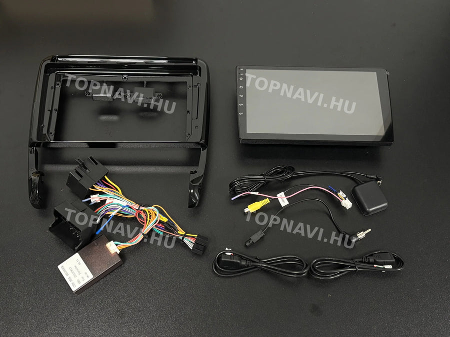 Porsche Cayenne 2002-2010 9" Android multimedia car radio touchscreen head unit - Eleje